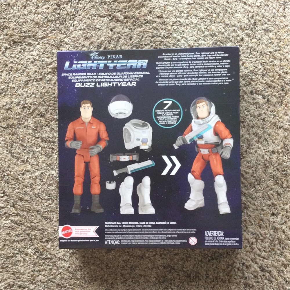 Buzz Lightyear Space Ranger Action Figure - Picture 3 of 3